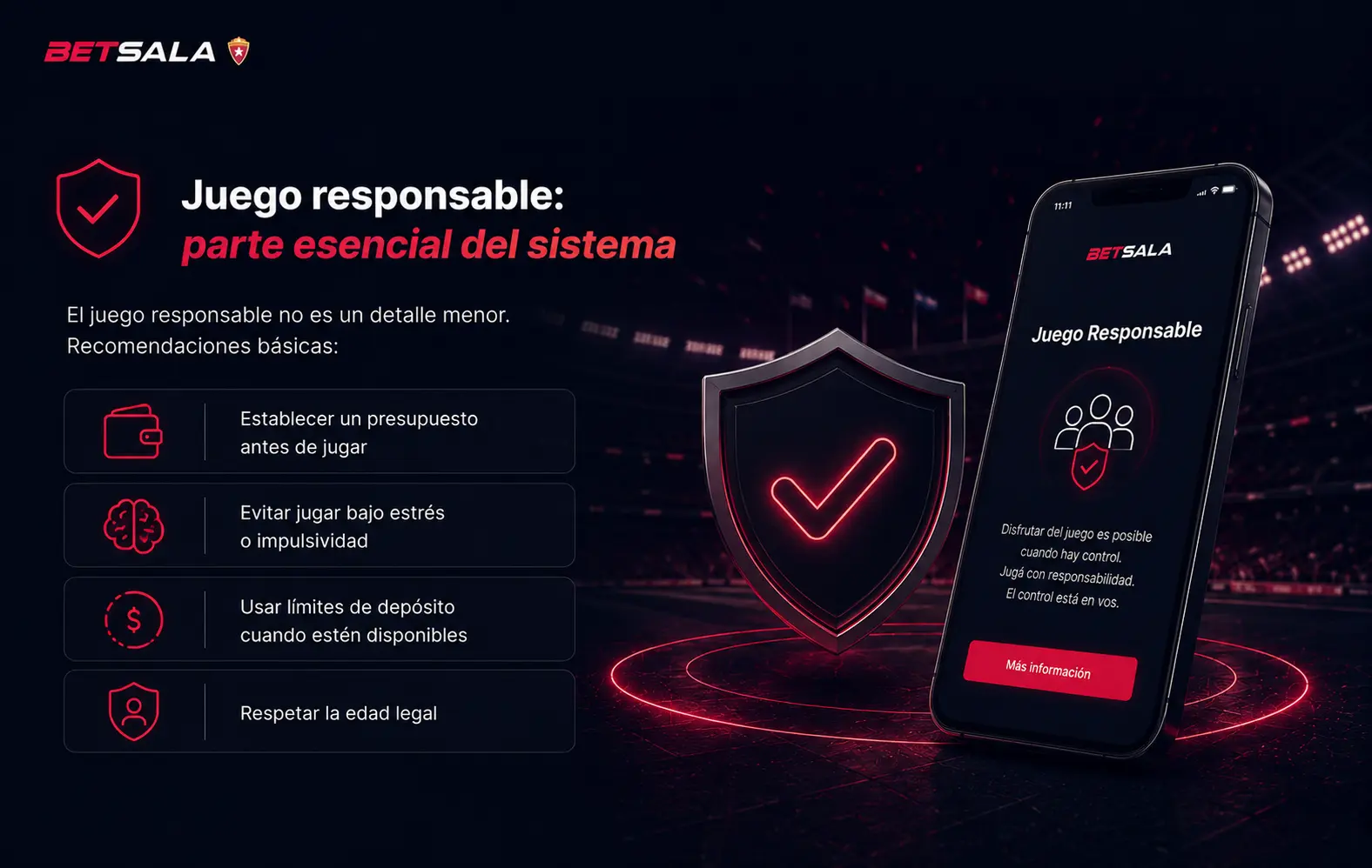 Juego responsable: parte esencial del sistema 