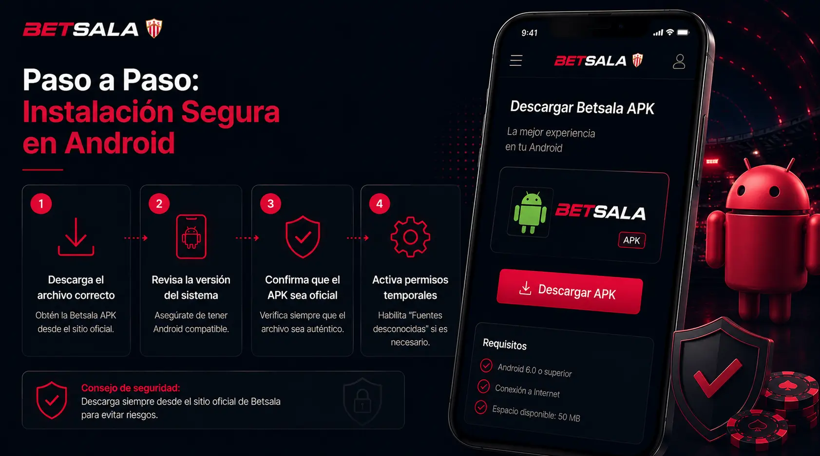 Paso a Paso: Instalación Segura en Android 