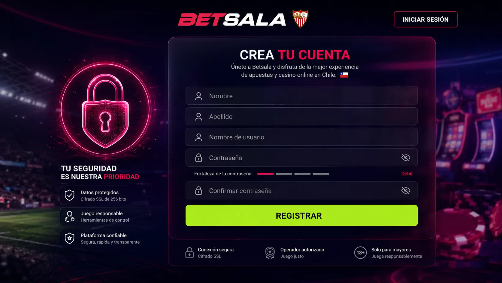 Acceso seguro a Betsala: el punto que nadie debería ignorar 