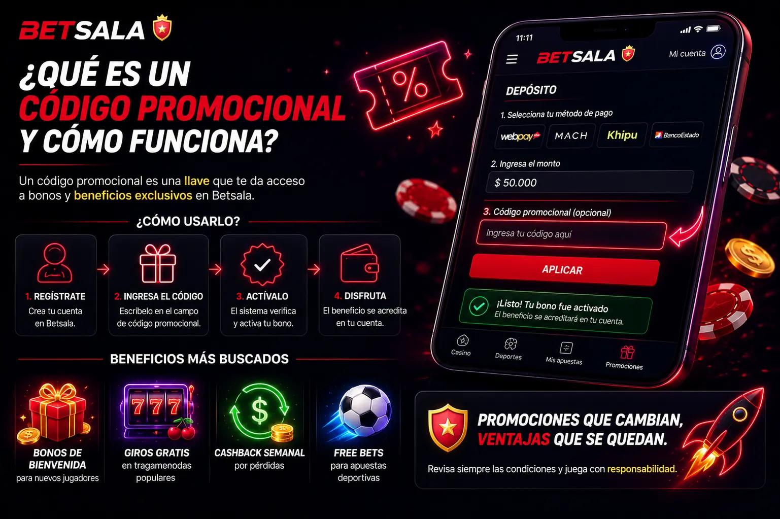 ¿Qué es un código promocional y cómo funciona? 